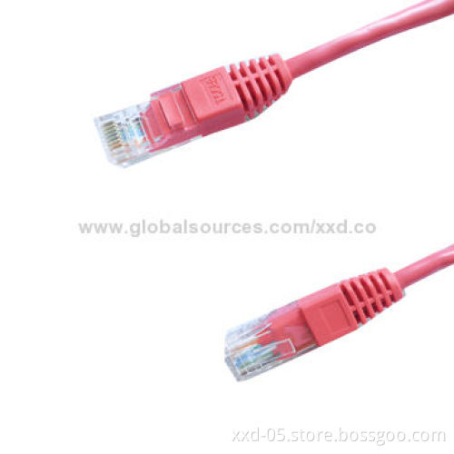 26AWG CCA BC UTP Cat6 LAN Extension Patch Cables, Various Colors Available